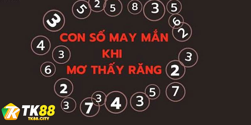 Bộ Số May Mắn Liên Quan Đến Giấc Mơ Rụng Răng Cửa