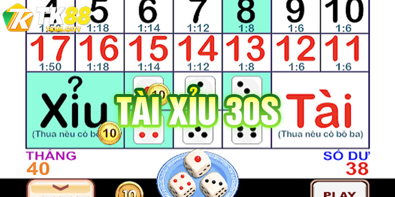 Tài Xỉu 30s