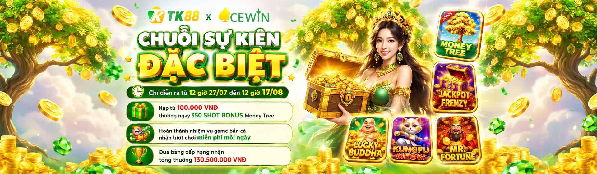 TK88 chuỗi sự kiện đặc biệt